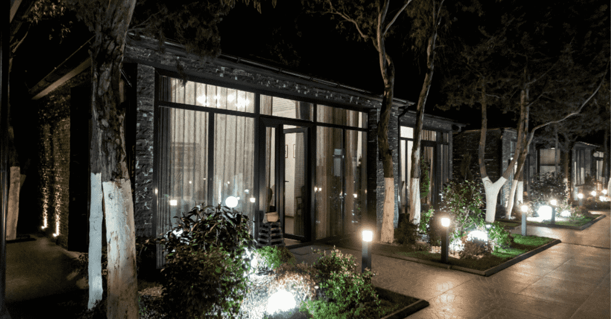 Illuminare il giardino a led